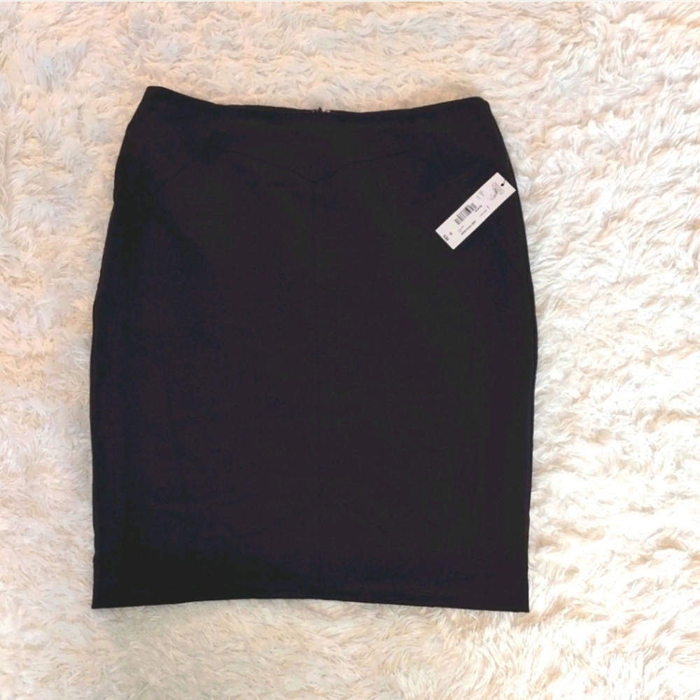Worthington Black Size 10 Pencil Skirt